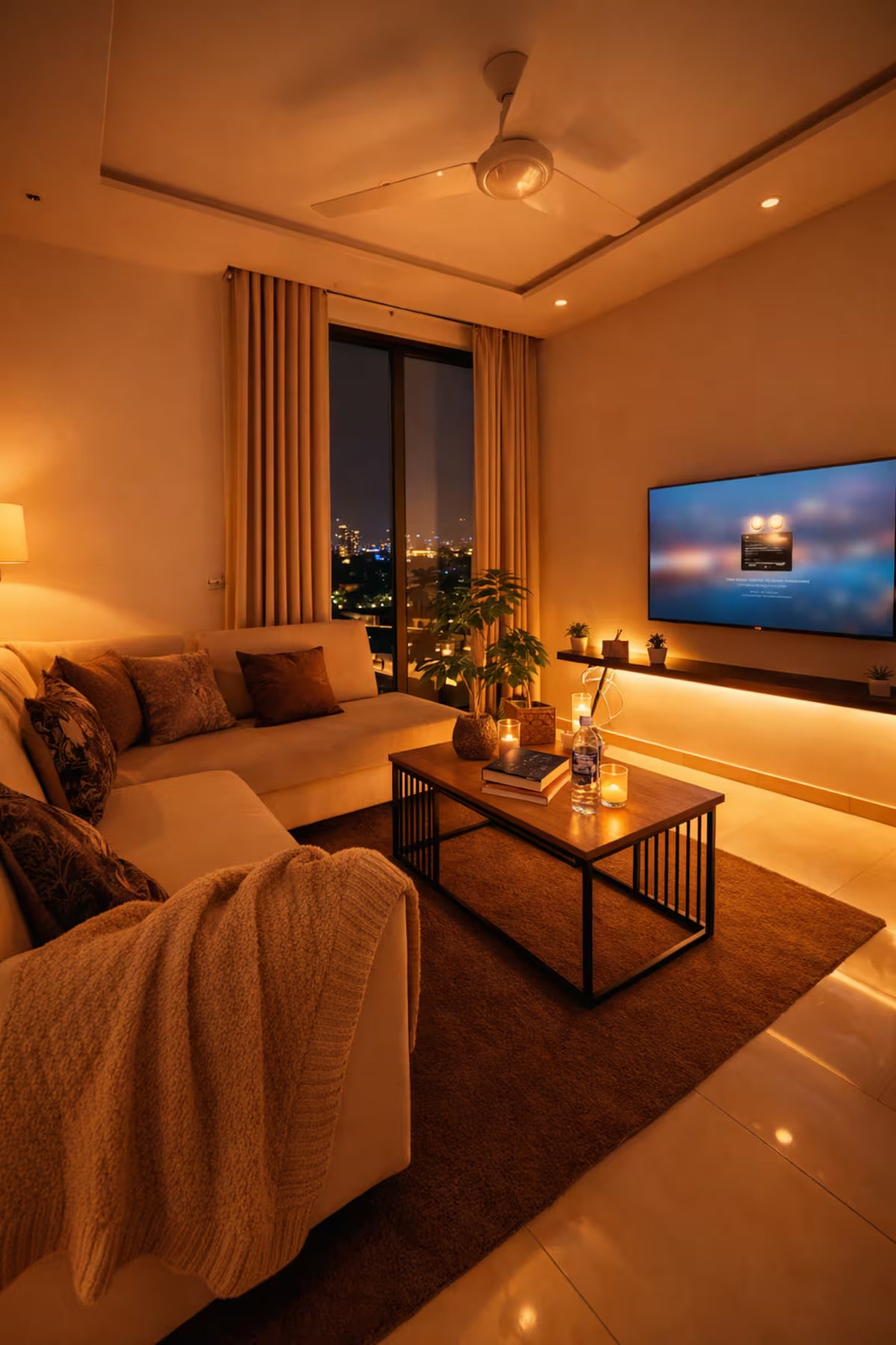 Emerald | 1 BHK | Self Check IN| Gulberg| Pool | Aurum